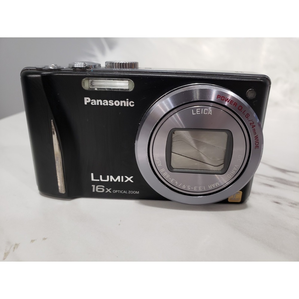 BROKEN Panasonic Lumix DMC-ZS8 3" LCD 14.1MP 16x Optical Zoom Digital Camera